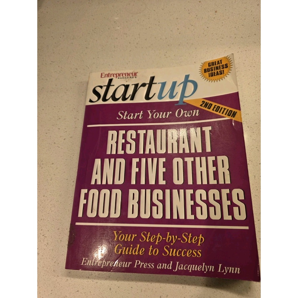 Start Your Own Restaurant (and Five Other Foo... by Entrepreneur Press Paperback